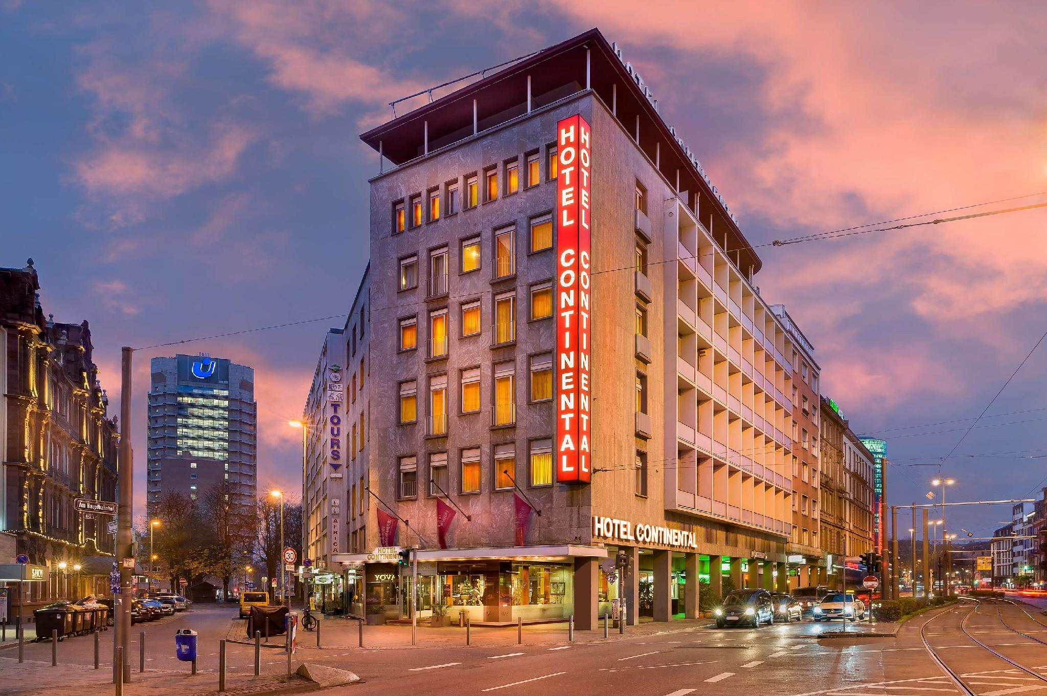 Novum Hotel Continental Frankfurt Frankfurt am Main Exterior foto